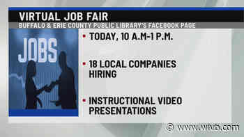 Virtual job fair taking place on Thursday