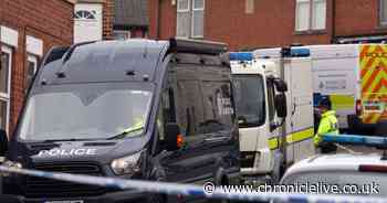 First footage as bomb squad called to street after 'suspicious' items found