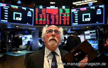Die Angst ist zurück: Dow verliert mehr als 5 Prozent, Dax stürzt unter 12.000 Punkte