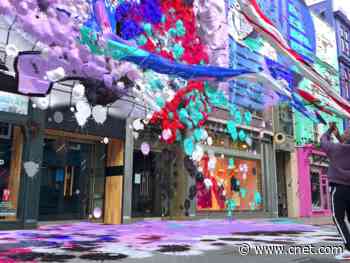 Snapchat's augmented reality lenses can span whole city blocks     - CNET