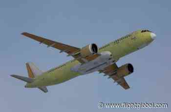 Latest MC-21 test aircraft flown to Ulyanovsk for painting - Flightglobal