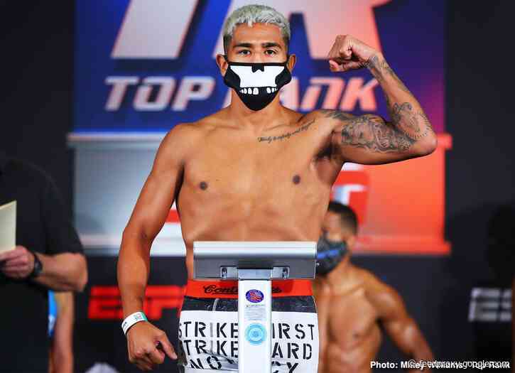 Official ESPN Weigh-In Results & Photos: Magdaleno vs. Vicente