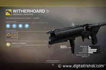How to get Destiny 2’s new Witherhoard exotic weapon, and its catalyst