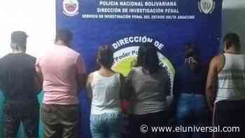 Detienen a nueve personas por presunto trafico de personas en Tucupita - El Universal (Venezuela)