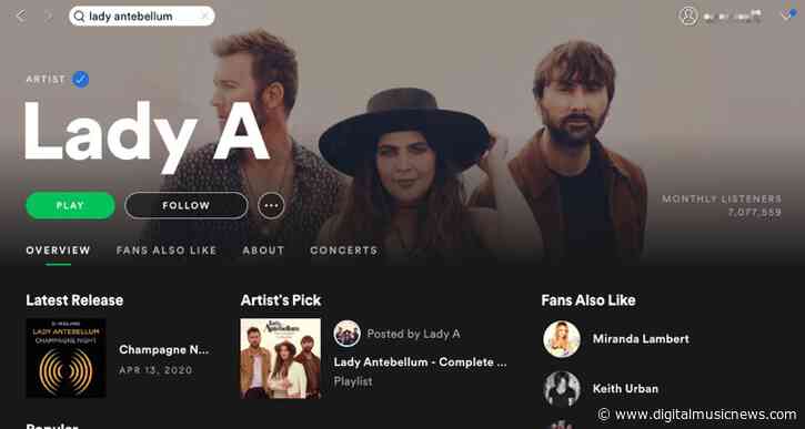 Lady Antebellum Changes Their Name to ‘Lady A’ — ‘We Are Deeply Sorry for the Hurt This Has Caused’