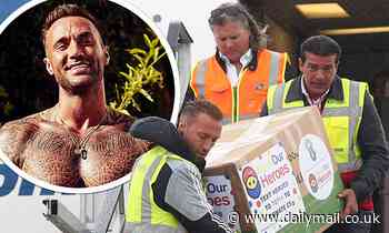 Calum Best joins the fight against coronavirus as he helps to unload PPE from cargo planes