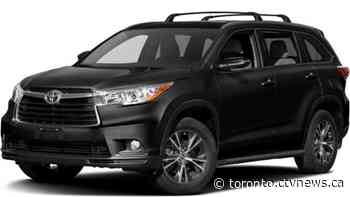 Unmarked police vehicle with registered weapons inside stolen in Markham