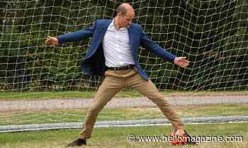 Football-mad Prince William chats to Arsenal about mental health ahead of sport's return