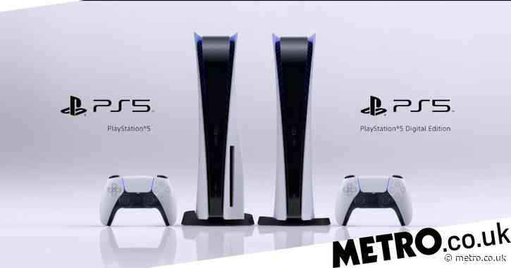 This is what the PS5 console looks like, including the cheaper digital edition