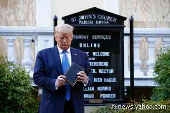 Just 27% of registered voters think President Donald Trump is a religious man, poll finds