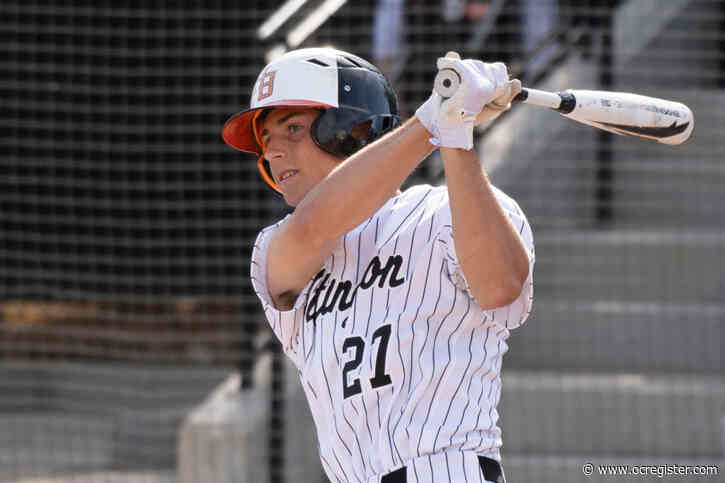 Huntington Beach’s Jake Vogel, Santa Margarita’s Milan Tolentino taken on Day 2 of MLB draft