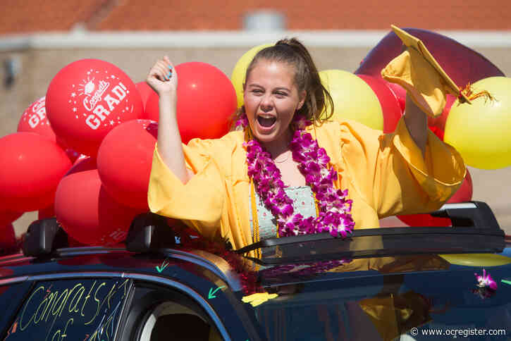 Mission Viejo Class of 2020 rolls through graduation celebration