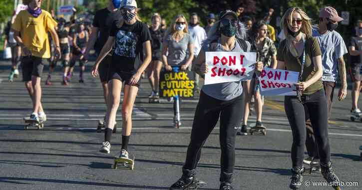 Salt Lake City Council discusses options for rethinking police funds; hundreds skate in peaceful protest