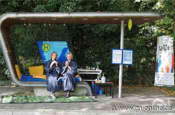 Bushaltestelle in Bad Bentheim: Kunstraum für einen Tag - Grafschafter Nachrichten