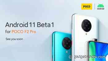 Poco F2 Pro to Get Android 11 Beta 1 Soon, Xiaomi Sub-Brand Reveals