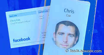 Chris Cox Returns to Facebook in His Former Role as Chief Product Officer