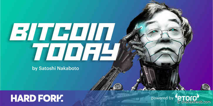 Satoshi Nakaboto: ‘Bitcoin falls more than 5%, in tandem with financial markets’