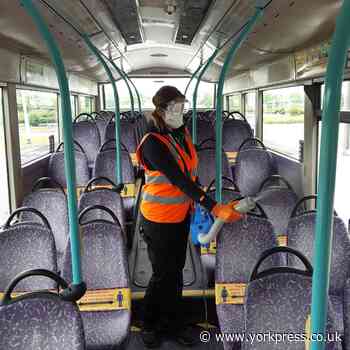 York buses get treatment that kills Coronavirus on surfaces