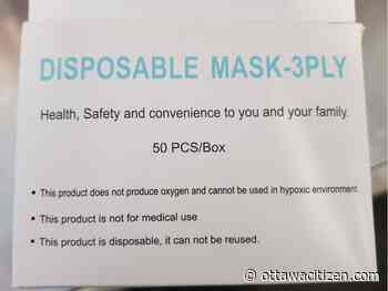 Renfrew paramedics want answers after finding masks marked 'not for medical use'