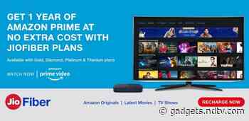 Jio Fiber Users to Get Free One-Year Amazon Prime Subscription: All Details