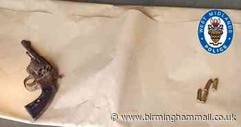 Loaded gun found in glove compartment during city traffic stop