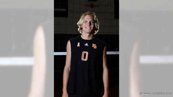 Spring’s Outstanding Seniors: Huntington Beach’s Niko Colburn wins boys volleyball honor