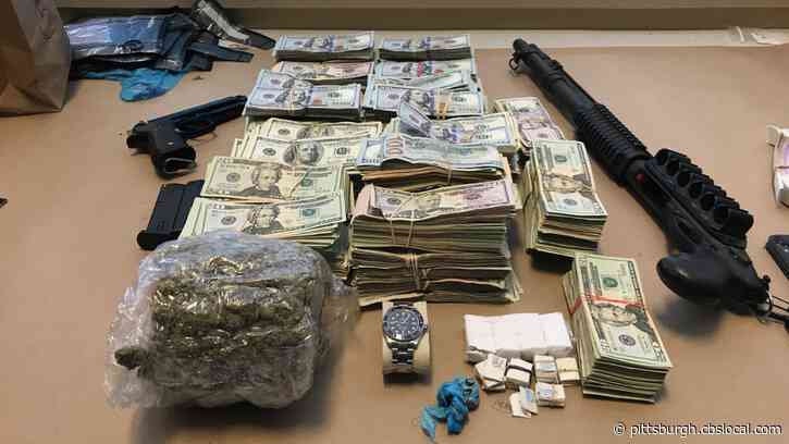 Man Arrested After Pittsburgh Police Allegedly Seize ‘Significant Amount’ Of Drugs, $285K In Cash And Firearms