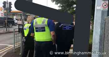 Police stop 'lone' girl, 9, from crossing busy road