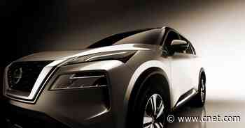 2021 Nissan Rogue teaser shows off a sharp new face     - Roadshow