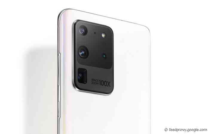 Samsung Galaxy S20 Ultra Limited Edition White smartphone revealed
