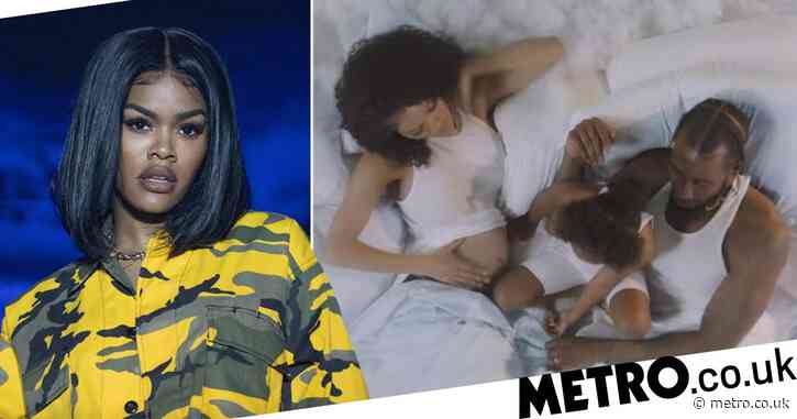 Teyana Taylor confirms she’s pregnant in sweet music video with husband Iman Shumpert