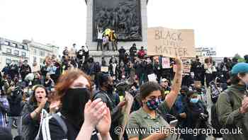 Black Lives Matter protesters fill Trafalgar Square
