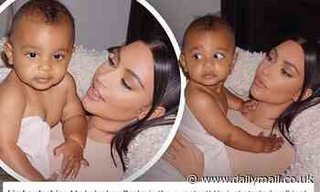 Kim Kardashian shares photos and says son Psalm is walking
