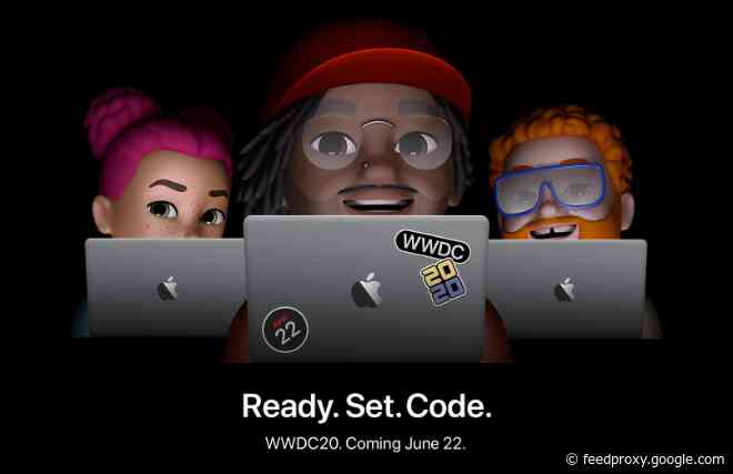 Apple announces WWDC20 schedule for June 22-26