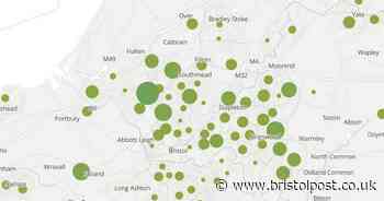 Map shows the areas in Bristol that have been hit the hardest during pandemic