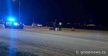 Motorcyclist sent to hospital after south Edmonton collision - Globalnews.ca