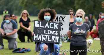 The most powerful images from Bridgend's Black Lives Matter protest
