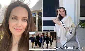 Angelina Jolie shares lockdown parenting tips in rare interview
