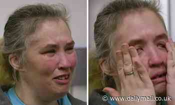Mama June tearfully denies using cocaine after testing positive for it in drug screening