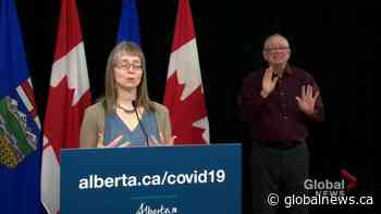 Hinshaw reminds Albertans that COVID-19 is not gone amid rise in social gatherings