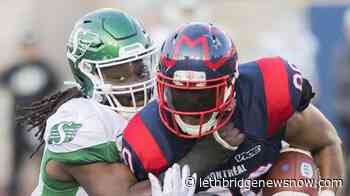 Alouettes fullback Spencer Moore not very hopeful for 2020 CFL season - Lethbridge News Now