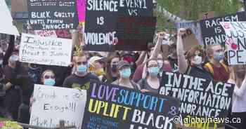 Over 1,000 people gather for Black Lives Matter protest in Lethbridge - Globalnews.ca