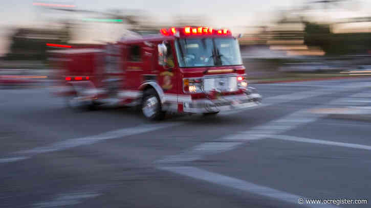 Vegetation fire prompts shutdown of section of Highway 133 near Laguna Beach