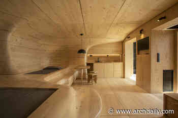 Wooden Cave / Tenon Architecture - ArchDaily