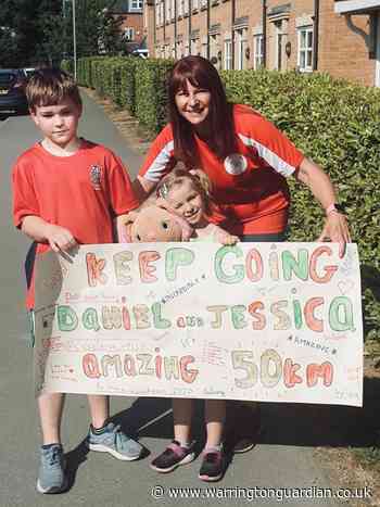 Kids run 50k and raise £600 for Alzheimer’s Society