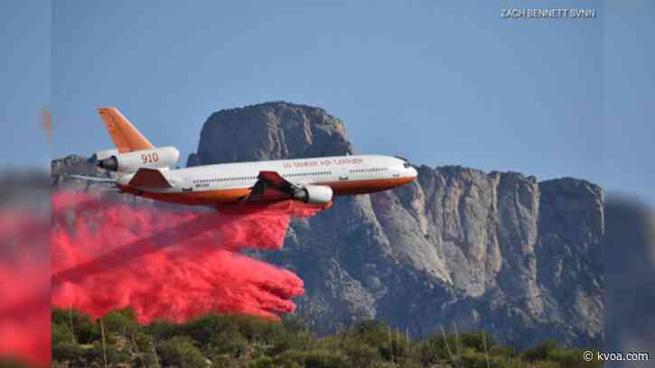 High temperatures, strong winds increase spread of Bighorn Fire