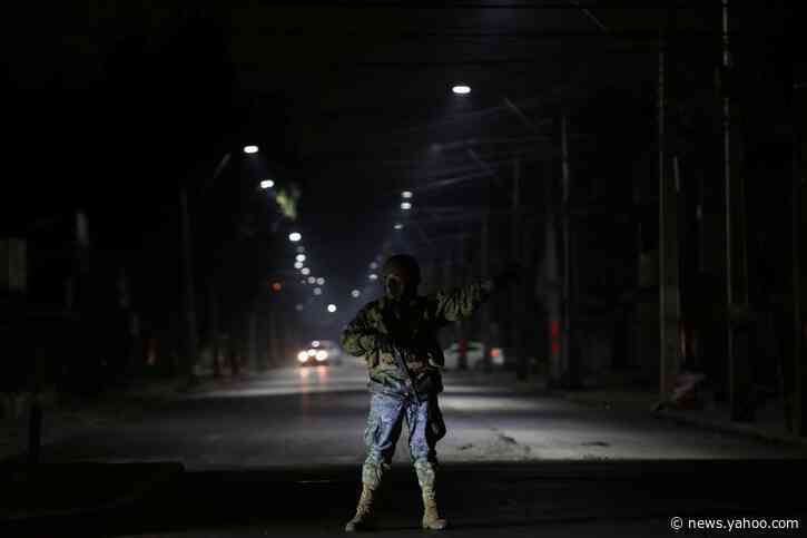 Chile's military moves through shadows to spot coronavirus curfew breakers