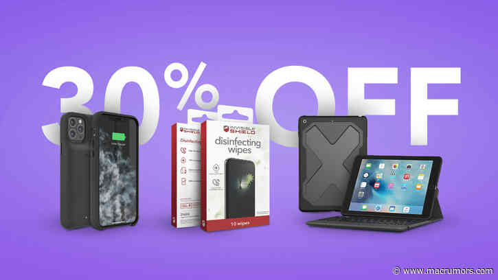 MacRumors Exclusive: Take 30% Off One Item on Mophie, Invisible Shield, and Zagg