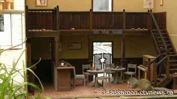 'My favourite part is the piano': Retired Saskatoon engineer builds saloon for hungry backyard squirrels - CTV News Saskatoon