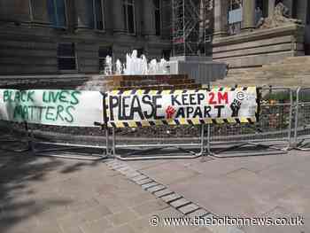 Black Lives Matter protests take place in Bolton town centre